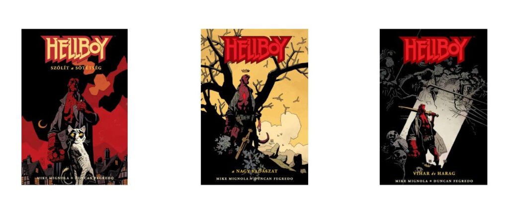 Hellboy képregény és Orange manga magyarul